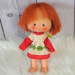 Vintage 1979 70s Strawberry Shortcake 5" Doll Hong Kong American Greetings